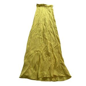 Rezek Studio Maxi Skirt in Lemon Yellow